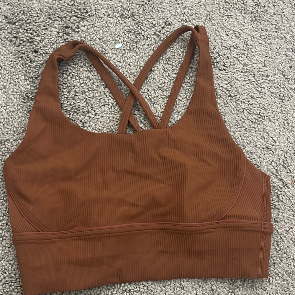 lululemon athletica Brown Sports Bra